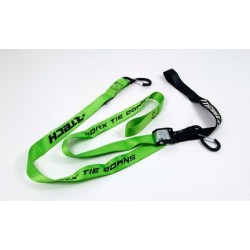 Cinghie per trasportare moto RACETECH (Verde)